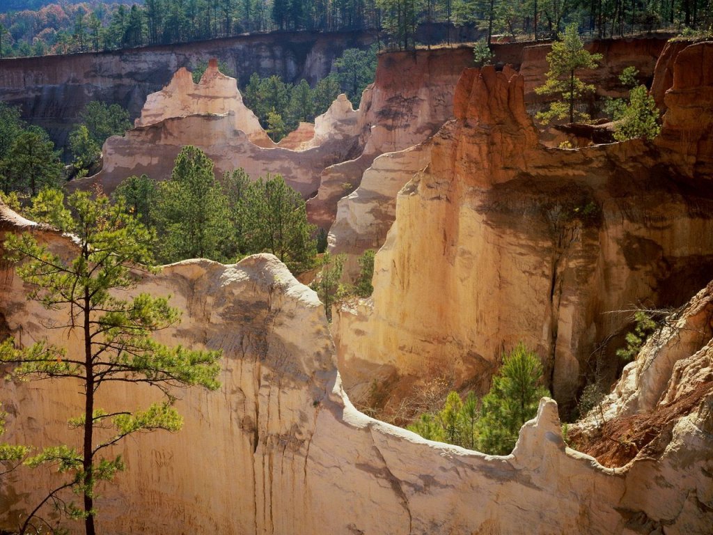 Foto: Providence Canyon State Park, Lumpkin, Georgia