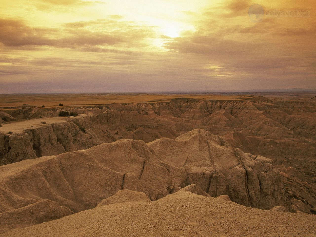 Foto: Pinnacles Overlook, Badlands National Park, South Dakota