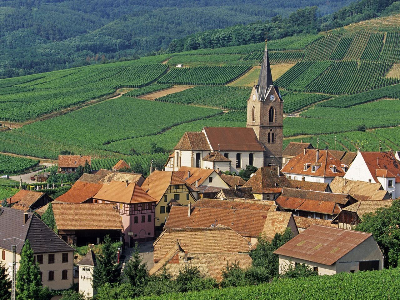 Foto: Rodern, Haut Rhin, Alsace, France