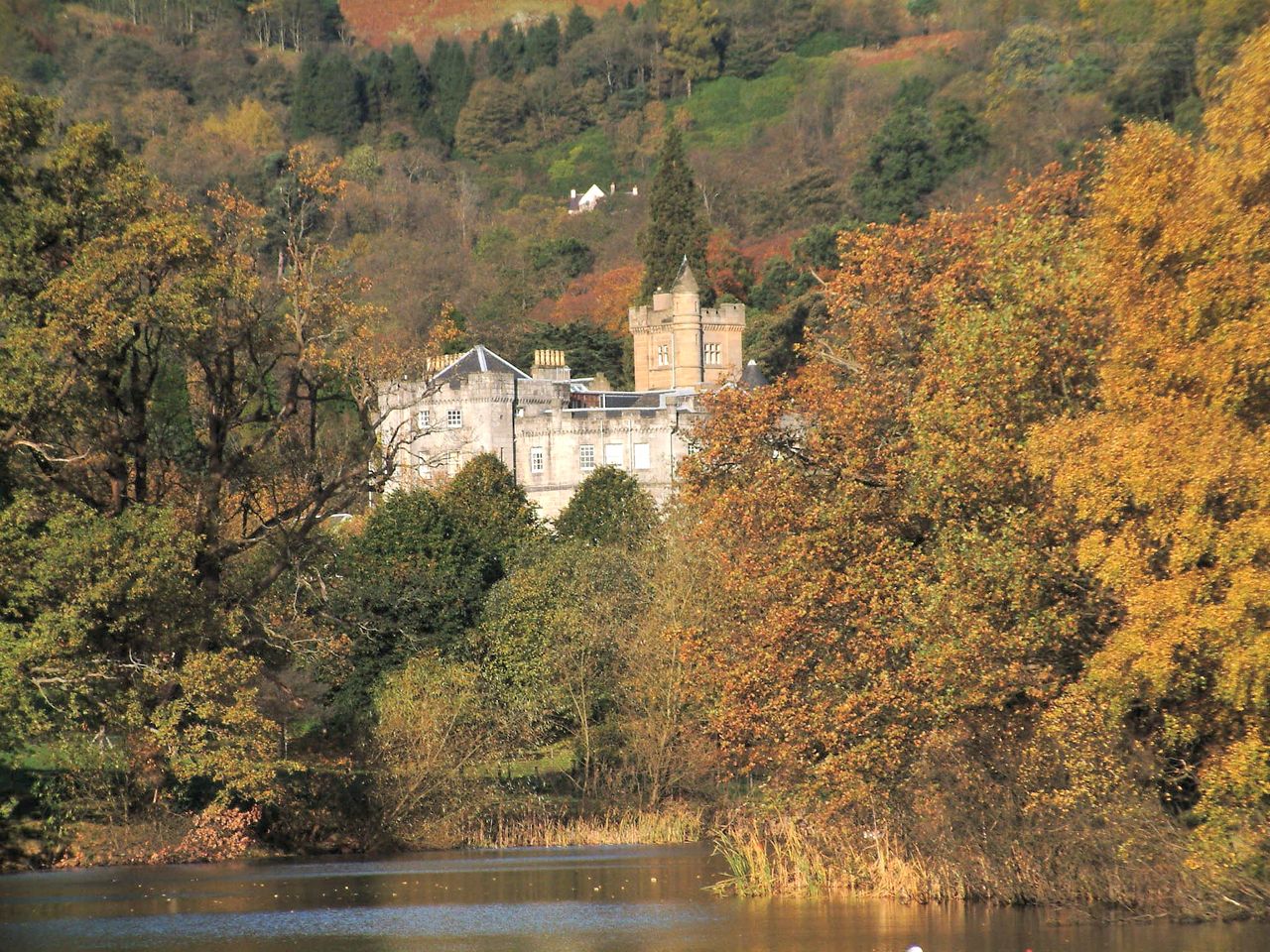 Foto: Airthrey Castle, Stirling University, Scotland