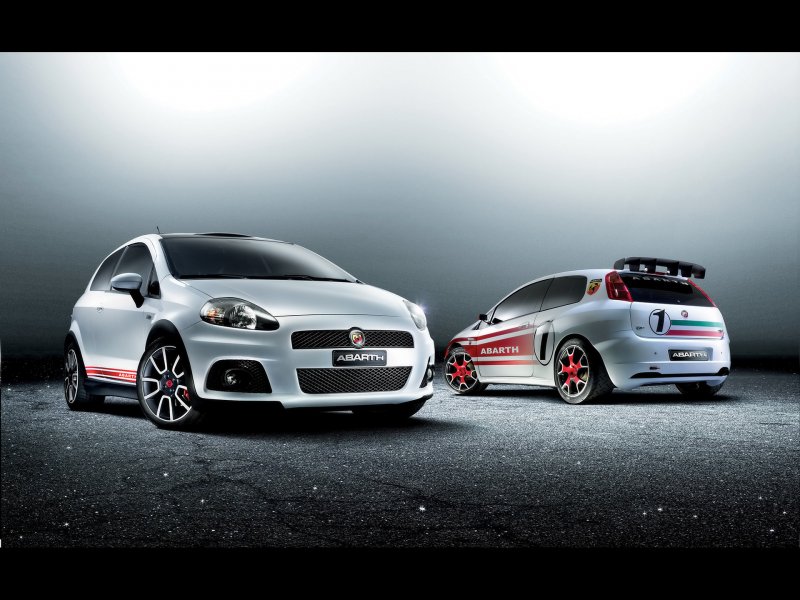 Foto: Abarth Grande Punto Preview Duo Studio (2007)