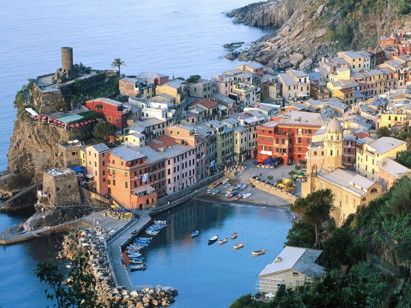 Foto: Vernazza, Cinque Terre, Liguria, Italy